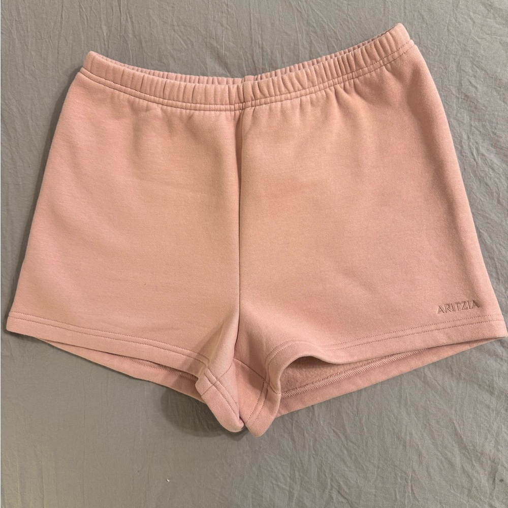 Aritzia Blush Athletic Shorts